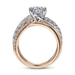 Load image into Gallery viewer, Gabriel &amp; Co. &quot;Zaira&quot; Bypass Twist Diamond Engagement Ring
