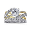 Load image into Gallery viewer, Gabriel &amp; Co. &quot;Zaira&quot; Bypass Twist Diamond Engagement Ring
