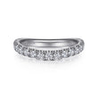 Load image into Gallery viewer, Gabriel &amp; Co. &quot;Zaira&quot; Curved Diamond Wedding Band
