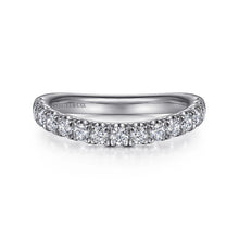 Load image into Gallery viewer, Gabriel &amp; Co. &quot;Zaira&quot; Curved Diamond Wedding Band

