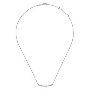Gabriel "Indulgence" Fixed Trapeze Bar Necklace