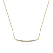 Load image into Gallery viewer, Gabriel &quot;Indulgence&quot; Fixed Trapeze Bar Necklace
