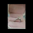 Load and play video in Gallery viewer, Kirk Kara White Gold &quot;Dahlia&quot; Marquise Side Stone Diamond Engagement Ring In Box Video

