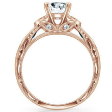 Load image into Gallery viewer, Kirk Kara Dahlia Marquise Shaped Blue Sapphire Diamond Engagement Ring
