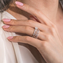 Load image into Gallery viewer, Kirk Kara &quot;Rayana&quot; Paisley Swirl Diamond Edge Fashion Band
