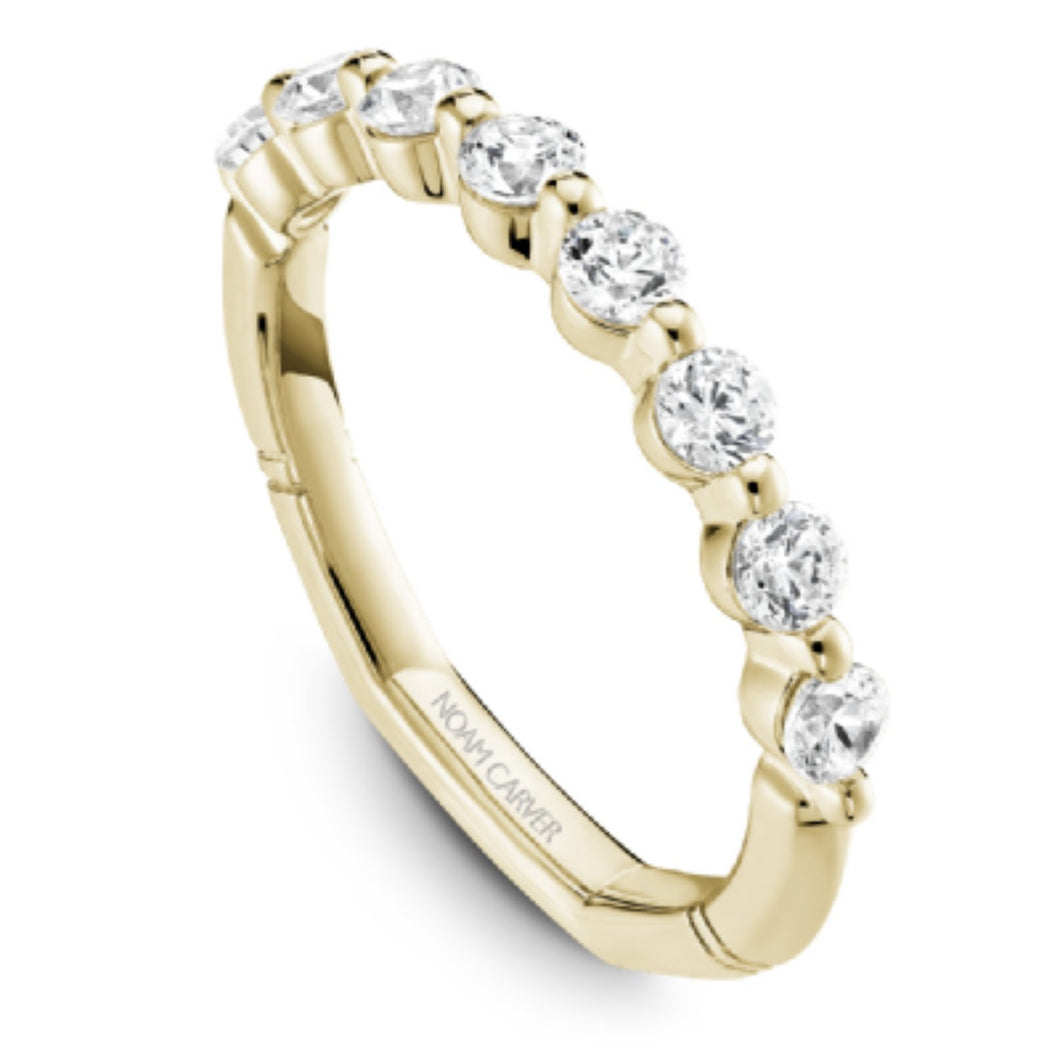 Noam Carver Floating Wedding Band