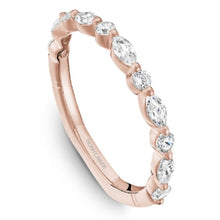 Load image into Gallery viewer, Noam Carver Marquise &amp; Round Cut Wedding Band
