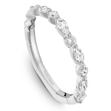 Load image into Gallery viewer, Noam Carver Marquise &amp; Round Cut Wedding Band
