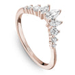 Load image into Gallery viewer, Noam Carver Tiara Pear Cut Diamond Wedding Band

