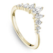 Load image into Gallery viewer, Noam Carver Tiara Pear Cut Diamond Wedding Band
