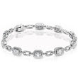 Load image into Gallery viewer, Simon G. &quot;Mosaic&quot; Diamond Baguette Tennis Bracelet
