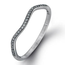 Load image into Gallery viewer, Simon G. Princess-Cut &quot;Twist&quot; Split Shank Diamond Engagement Ring
