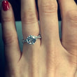 Load image into Gallery viewer, Simon G. Twist Split Shank Diamond Engagement Ring
