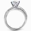 Load image into Gallery viewer, Simon G. Twist Split Shank Diamond Engagement Ring
